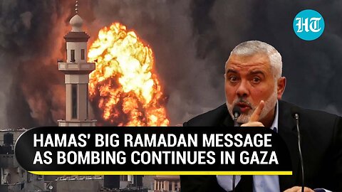 Hamas, Israel Lock Horns As Gaza Begins Ramadan With Bombing; Haniyeh Sends Message To Netanyahu