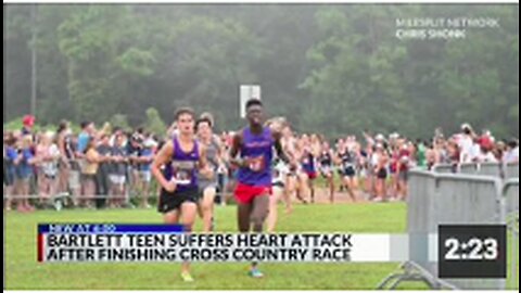 Bartlett teen, suffers a heart attack after finishing cross country race 💉