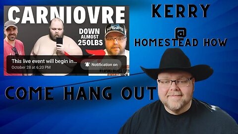 Live with Kerry @homesteadhow