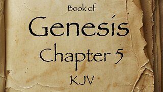 KJV, Bible, Genesis, Chapter 5