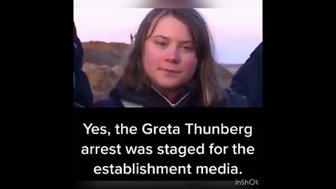 Greta Thunberg's Staged Arrest