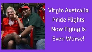 Just when you thought flying could not get any worse - Virgin Australia Pride Flights