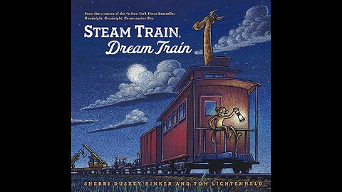 Steam Train Dream Train - Read Along Book
