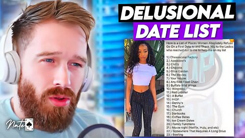 "This Is Peak Delusion" Women Make A No-Go LIST For FIRST Dates