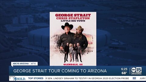 George Strait tour coming to Arizona