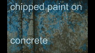 Creating a Chipped/Worn Paint effect on concrete