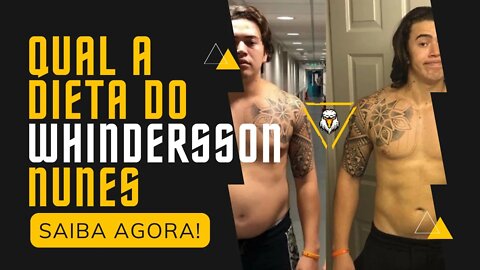 Qual dieta o Whindersson Nunes fez para lutar com Popó Freitas | #naturalfoodba