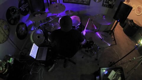 Little Suzi , Tesla Drum Cover By Dan Sharp