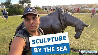 Sculpture by the Sea, Exhibition at Bondi Beach, Sydney Australia | Amit Dahiya Travel Vlog