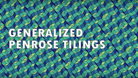 Generalized Penrose Tilings