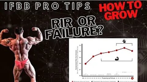 HOW TO GROW: R.I.R. vs Failure — IFBB PRO Bodybuilder and Medical Doctor's Opinion