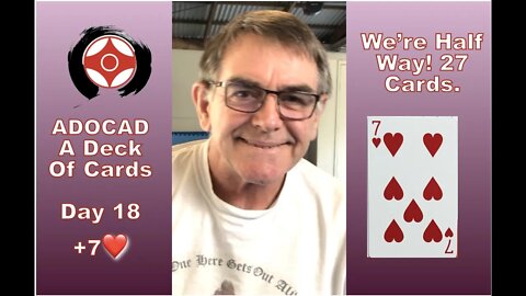 ADOCAD Day 18 of Cameron Quinn's Deck of Cards Training