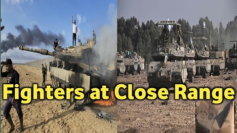 Israeli Armored Vehicle Attacked by Hamas Fighters at Close Range | gameplay