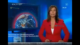 Denkverbod voor klimaatonderzoekers geblokkeerd door Bayerischer Rundfunk ARD.