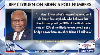 Rep James Clyburn Doesn't Believe Trump's Polling With Black Voters