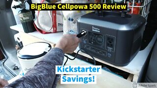 BigBlue Cellpowa 500 Review - 536 Watt Hours, LiFePo4 Battery