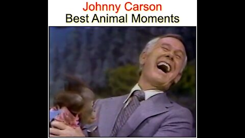 Johnny Carson and Joan Embery Best Animal Moments