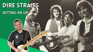 Como tocar SETTING ME UP (Dire Straits) - Aula Completa + PDF