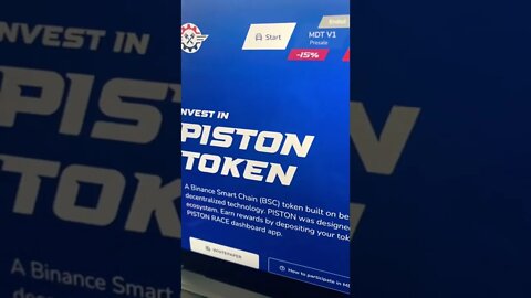 Piston Token PreSale 2 Hours To Go | Still Time To Get Whitelisted