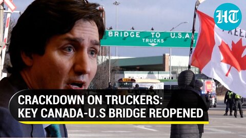Key Canada-U.S bridge reopens as cops crackdown; Ottawa truckers stir spreads to France, Australia