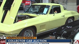 Car auction at Kansas City Convention Center