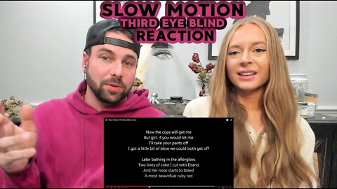 Third Eye Blind - Slow Motion | REACTION / BREAKDOWN ! (Blue) Real & Unedited