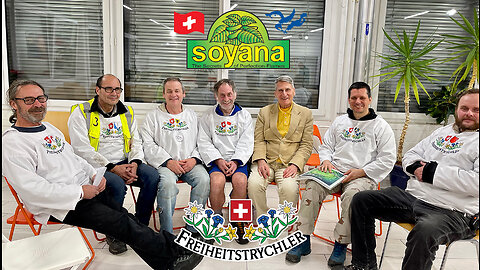 Besuch bei Soyana mit den Freiheitstrychlern | Betriebsführung und veganes BioBuffet