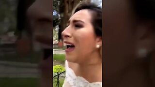 Wife catches husband cheating on their wedding day