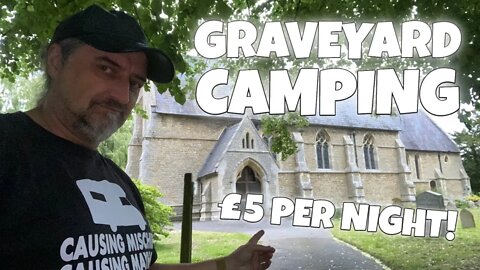 Camping Next to a Graveyard | We Heard Sounds at Night #vanlife