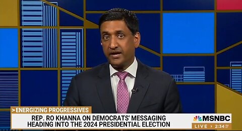 Rep Khanna Claims Young Voters Will Never Vote For Trump or DeSantis