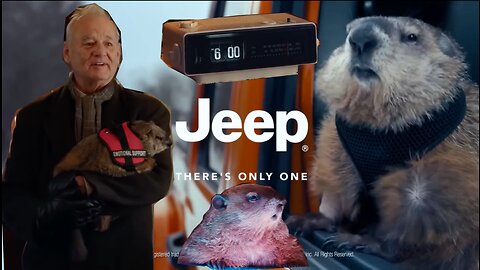 Groundhog Day Jeep Super Bowl Commercial 2020 (Bill Murray)
