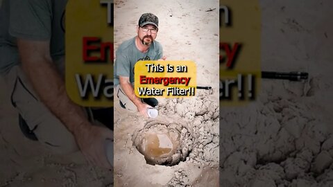 Coyote water well. emergency water filtration