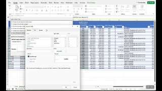 Excel conditional formatting