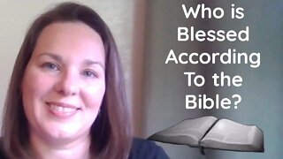 Who Does the Bible Say is Blessed? 😇 #shorts #blessed #bibleverse