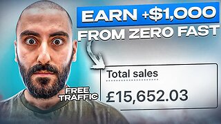 EXTREMELY Easy $1,000⧸WEEK Method By Copy & Pasting｜Dropshipping with FREE Traffic