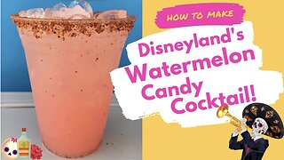 How To Make The Famous Watermelon Candy Cocktail!