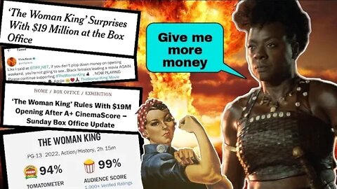 Woman King PANIC - BEGS Fans For More Support, Even After #1 Opening Weekend at Box Office