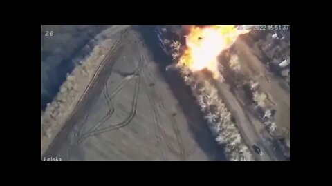 🇺🇦Graphic War18+🔥Destruction of Ruski Tanks Pinpoint Percision Hit - Kyiv Region, Ukraine #Shorts