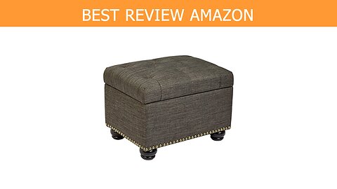 First Hill Rectangular Storage Ottoman Review