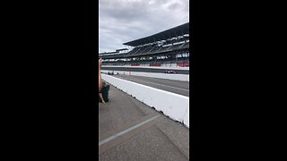 Practice at the Indianapolis Motor Speedway