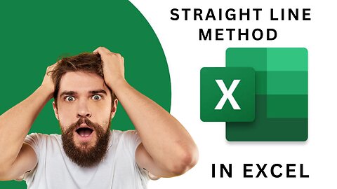 Straight Line Method In English || Excel Knowledge