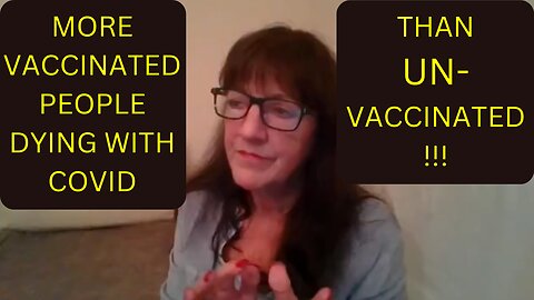 CDC STATISTICS SHOW THAT MORE VACCINATED PEOPLE ARE DYING OF COVID THAN THE UNVACCINATED!