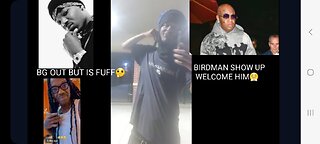 BG FROM DA ORIGINAL HOTBOYZ WAS RELEASED 14 YRS LATA HE TURNED OUT🤔 BIRDMAN SHOWED UP GANG💪🏾💯