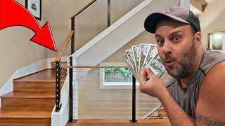 Cable Railings DIY - How to uikd tour own cable rails for the house