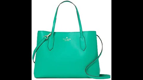 kate spade handbag purse Harper satchel in leather