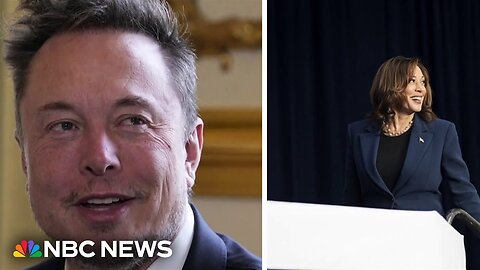 Elon Musk criticized for sharing a fake Harris campaign ad