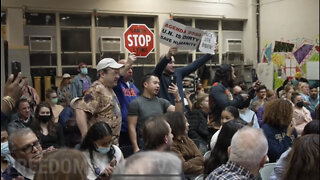 Protesters Disrupt AOC Listening Forum in Astoria Queens