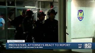 Protesters, attorneys react to 'gang' investigation, discipline