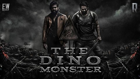 THE DINOMASTER • ft.Rocky And Salaar • Prabhas • Yash • prashanth Neel....