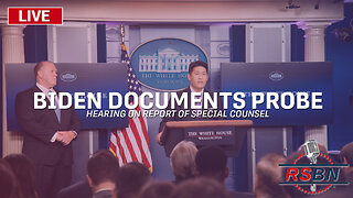 LIVE REPLAY: House Hears Special Counsel Robert K. Hur Testimony on Biden Documents Probe - 3/12/24